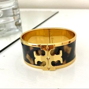 Tory Burch leopard cuff